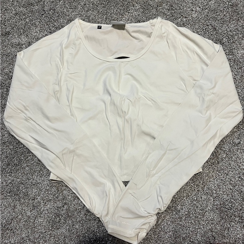 Gymshark x Whitney Simmons long sleeve crop top